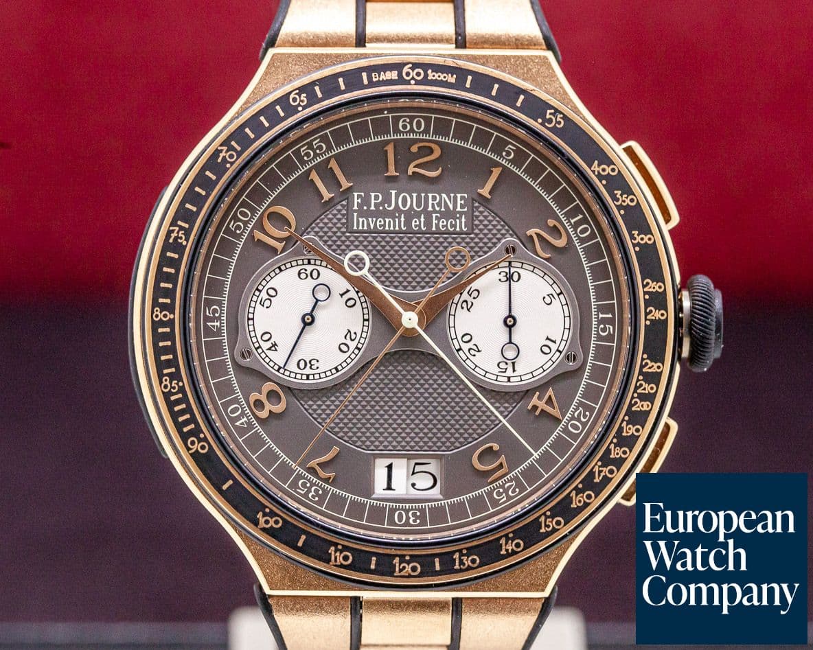 Image of F. P. Journe Chronographe Monopoussoir Rattrapante 18k Rose Gold 