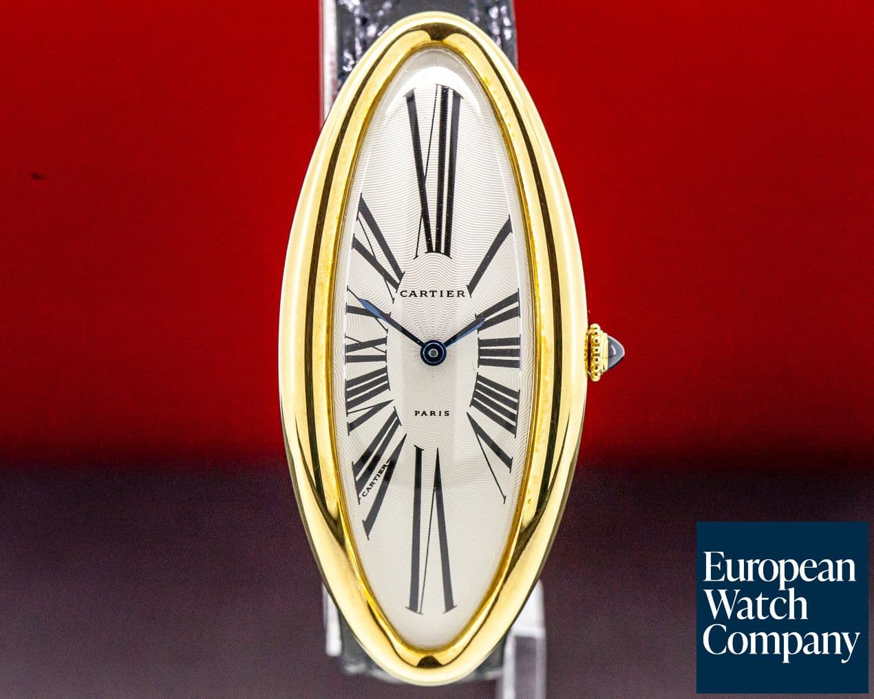 Image of Cartier Baignoire Allongee "Privee Collection" 18K Yellow Gold RARE
