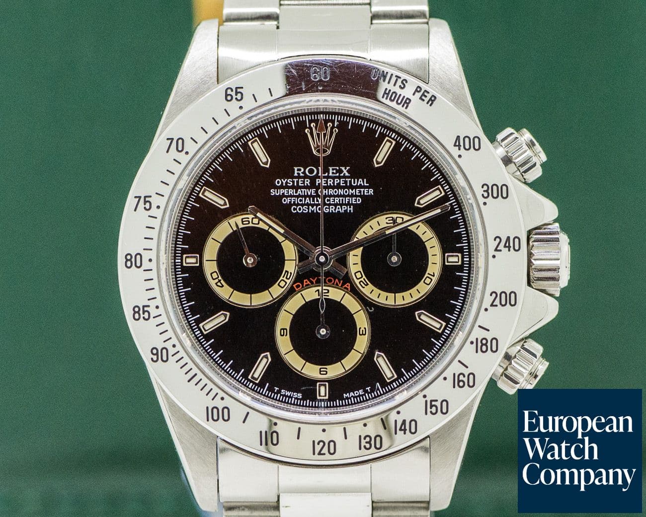 Image of Rolex Daytona SS Black Dial Zenith Movement U Series FULL SET