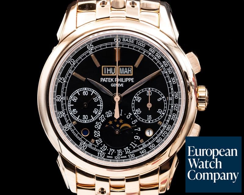 Image of Patek Philippe Perpetual Calendar 5270/1r Chronograph Rose Gold / Bracelet UNWORN