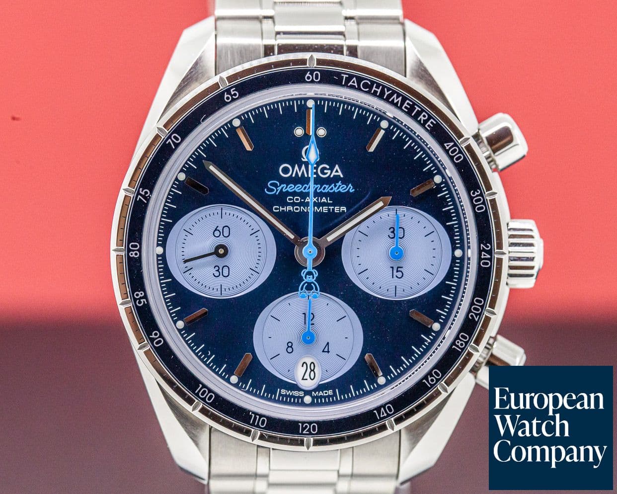 Image of Omega Speedmaster 38mm "Orbis" Co-Axial Chronograph