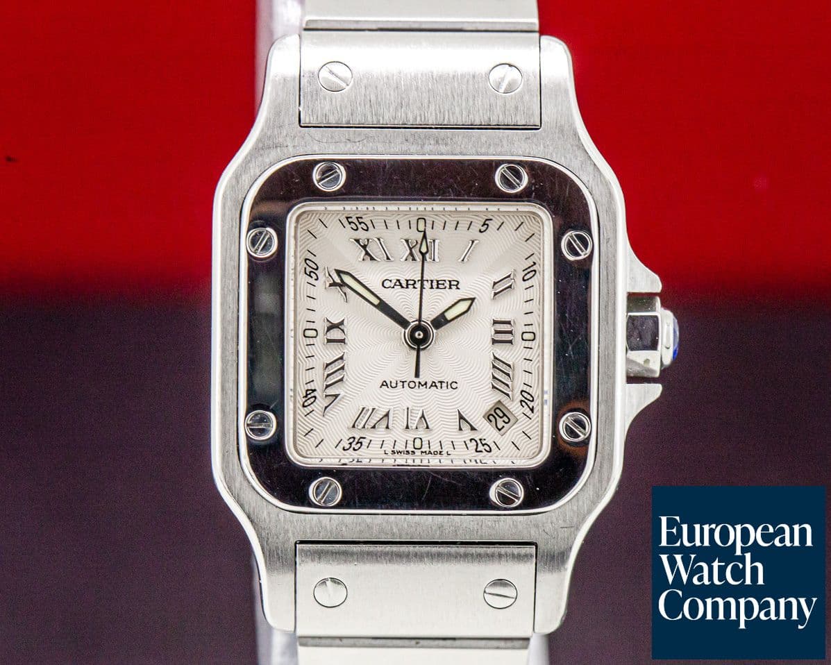 Image of Cartier Santos Ladies SS Automatic 24 x 24mm 