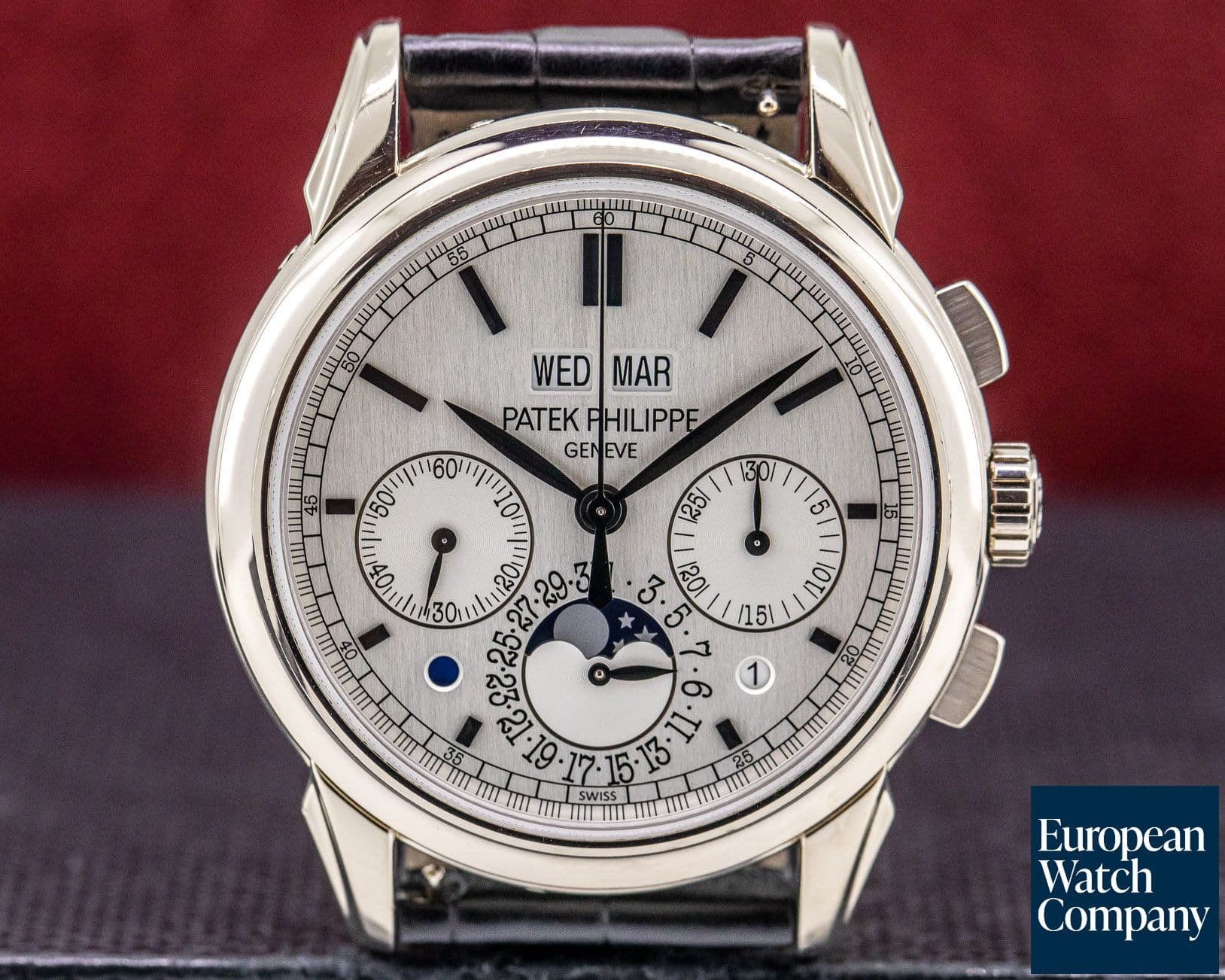 Image of Patek Philippe Perpetual Calendar Chronograph 18K White Gold 