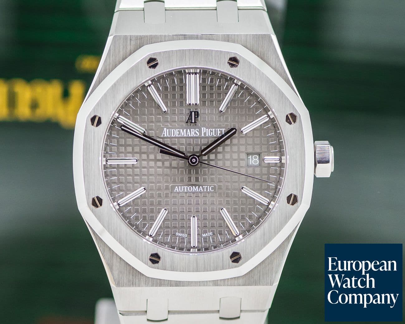 Image of Audemars Piguet Royal Oak Ruthenium Dial SS / SS