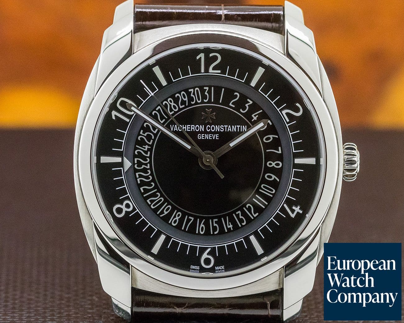 Image of Vacheron Constantin Quai de L'ile Automatic SS Black Dial 