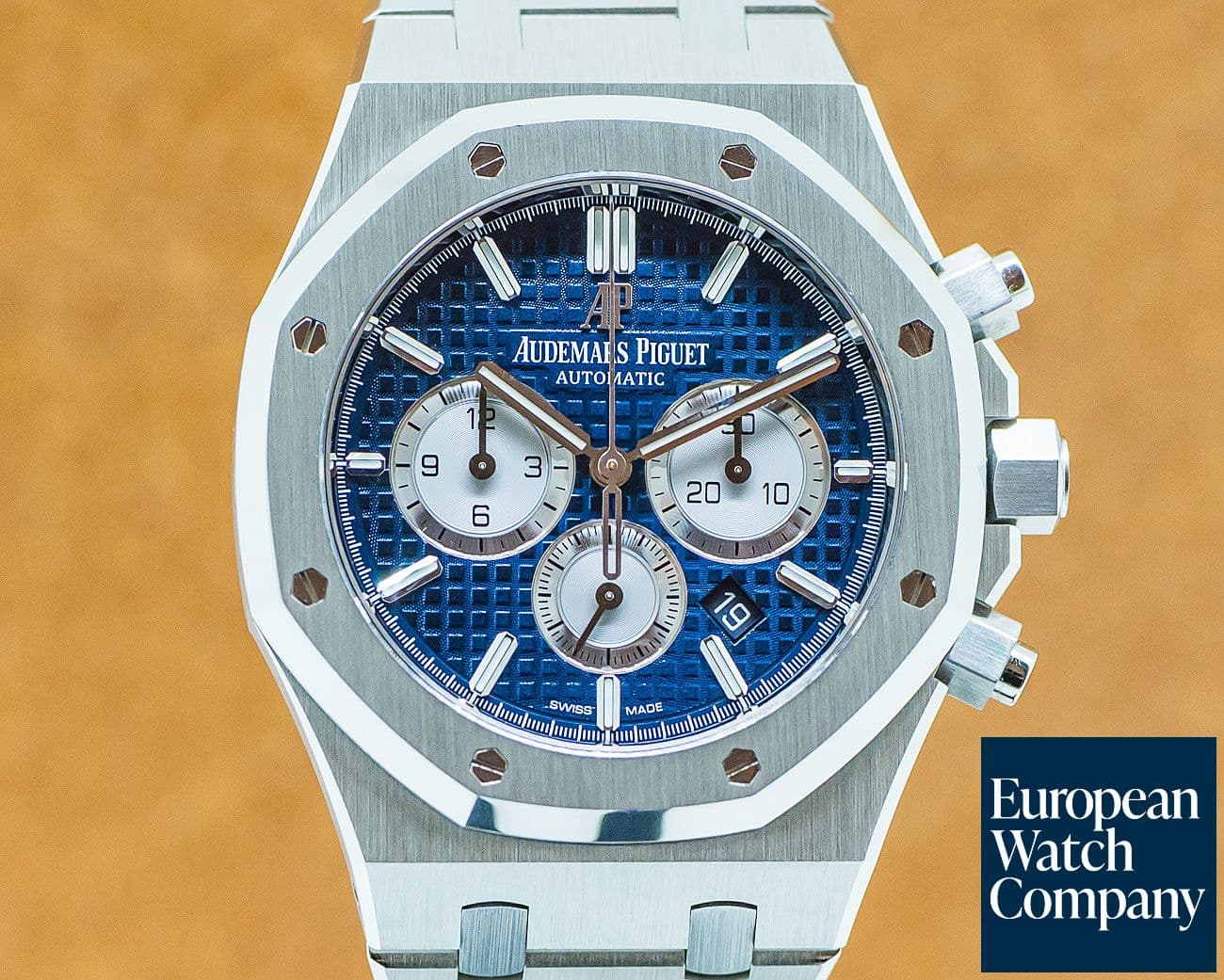 Image of Audemars Piguet Royal Oak Chronograph Blue Dial SS 41MM 