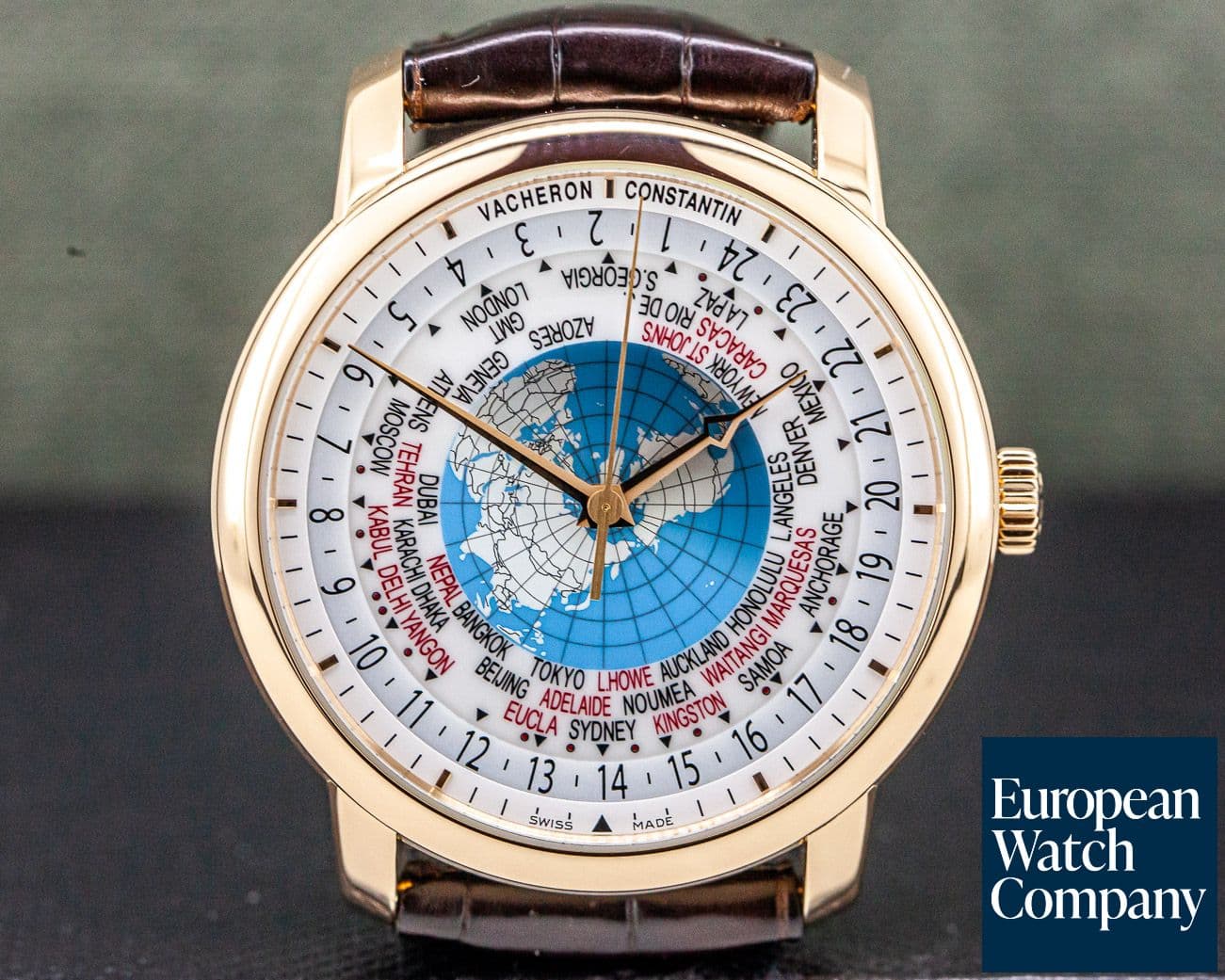 Image of Vacheron Constantin Patrimony Traditionnelle World Time Rose Gold