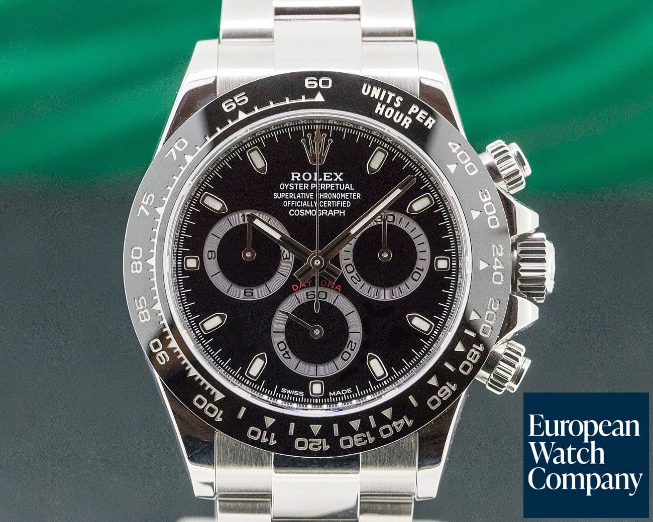 Image of Rolex Daytona Ceramic Bezel SS / Black Dial 