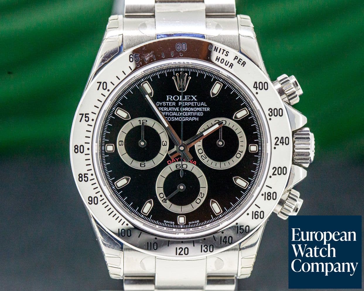 Image of Rolex Daytona 116520 Black Dial SS NEW OLD STOCK 