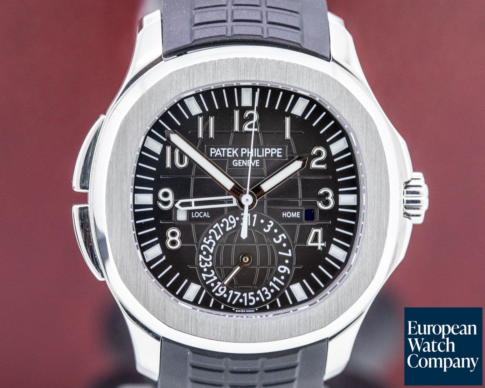Image of Patek Philippe Aquanaut Travel Time SS / Rubber FULL SET 
