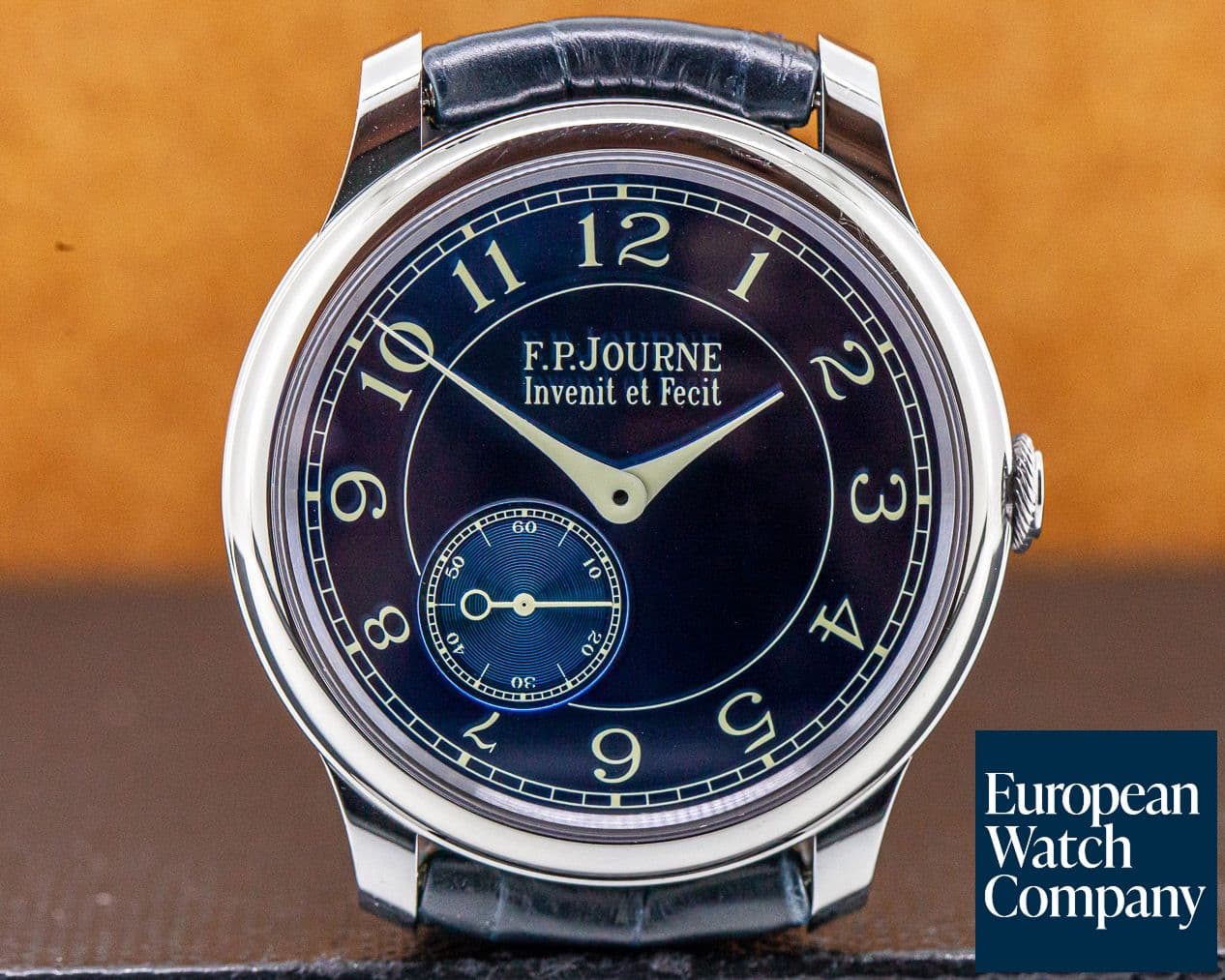 Image of F.P. Journe Chronometre Bleu Tantalum Blue Dial 
