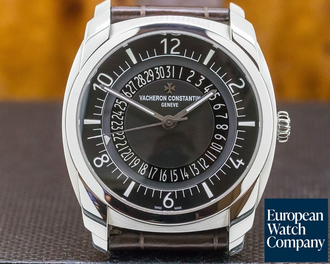 Image of Vacheron Constantin Quai de L'ile Automatic SS Black Dial 