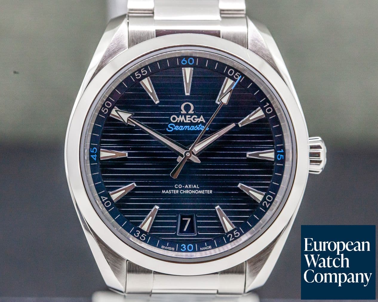 Image of Omega Seamaster Aqua Terra Co-Axial Master Blue Dial SS / SS 41mm 