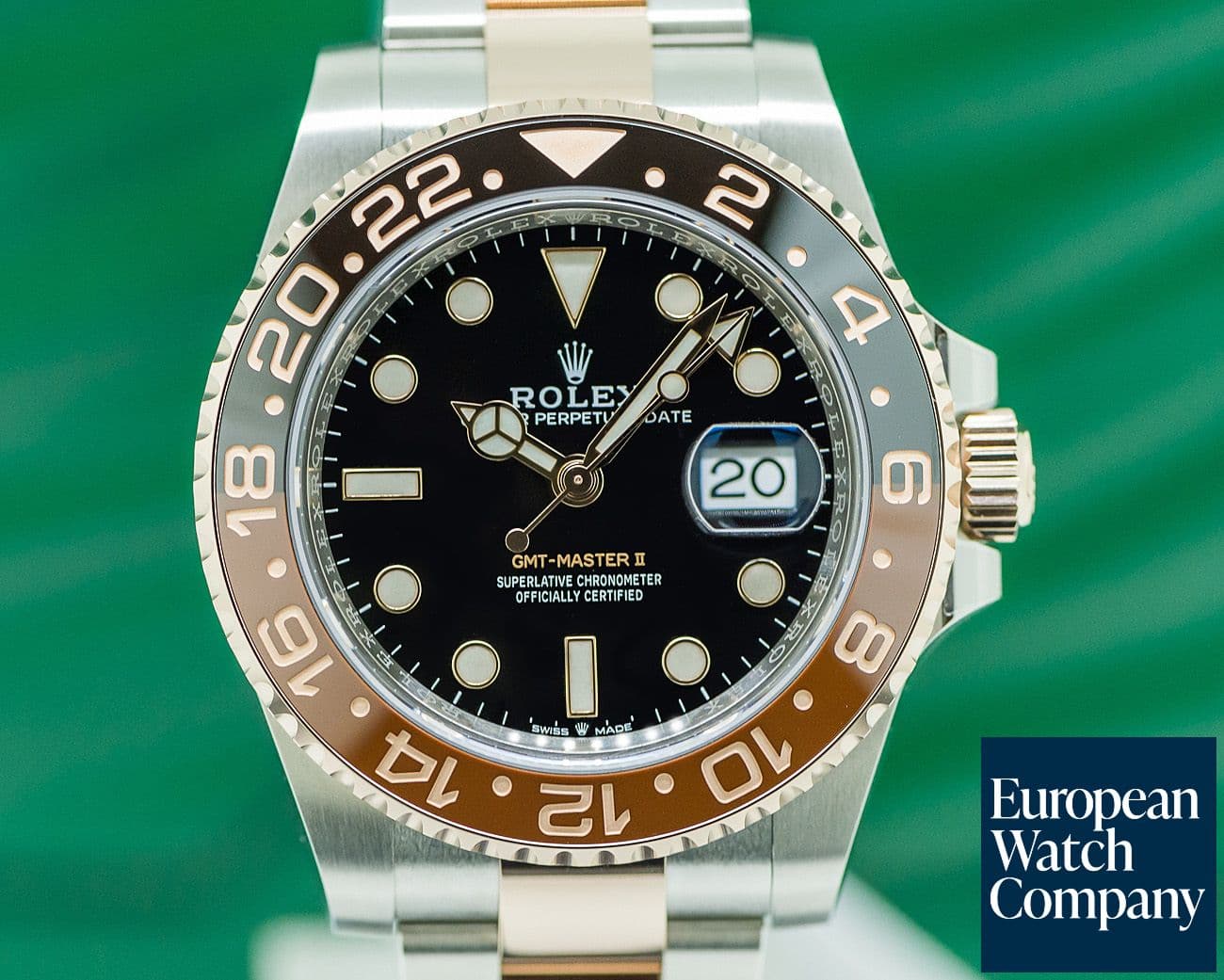 Image of Rolex GMT Master II Ceramic Root Beer SS / 18K  UNWORN