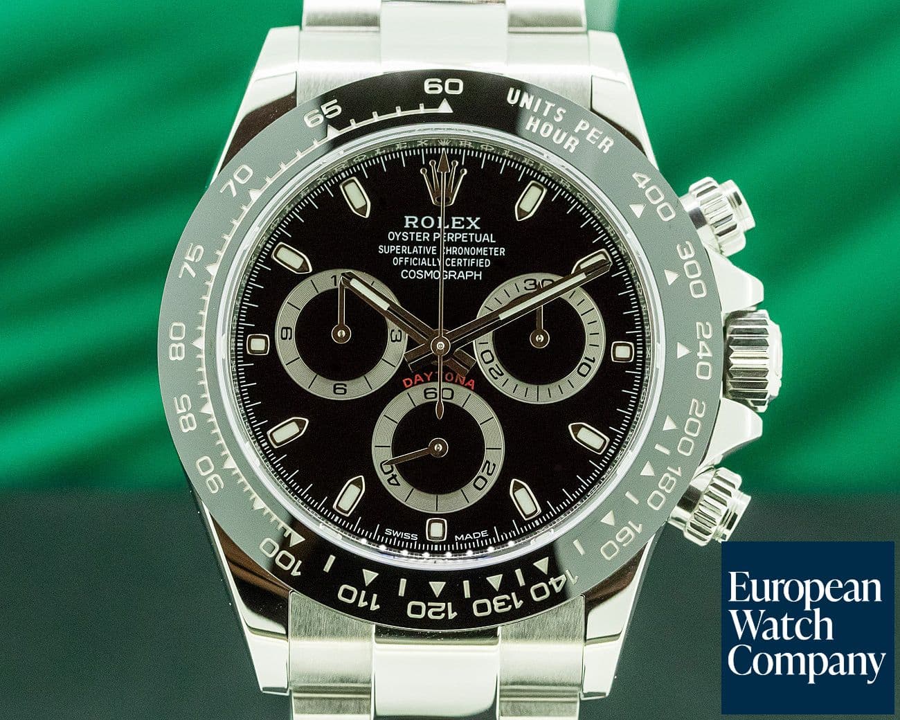 Image of Rolex Daytona Ceramic Bezel SS / Black Dial 