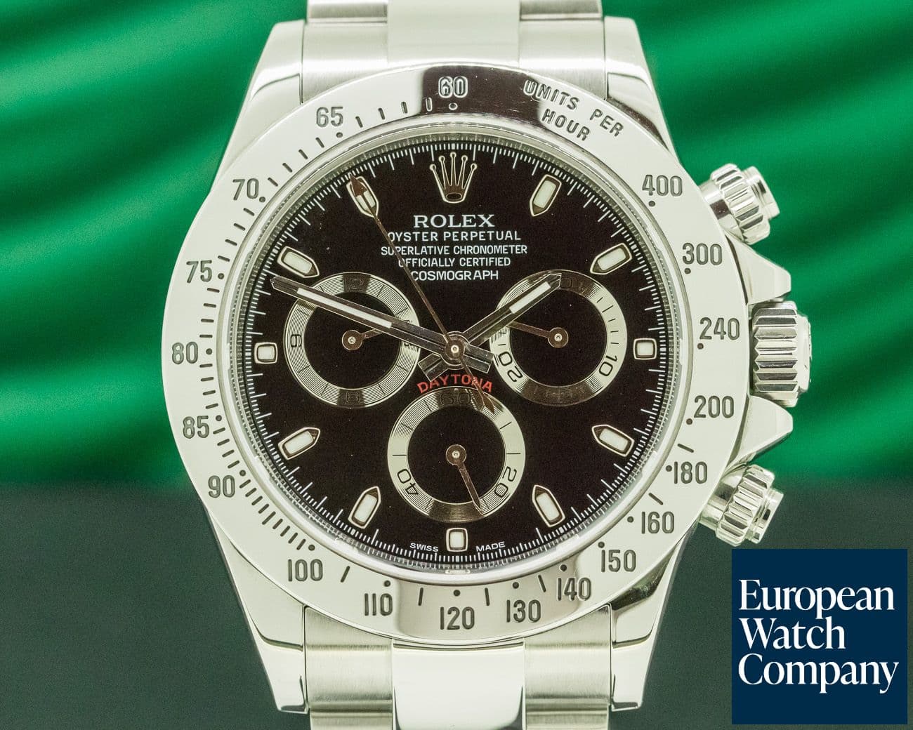 Image of Rolex Daytona Black Dial SS / SS