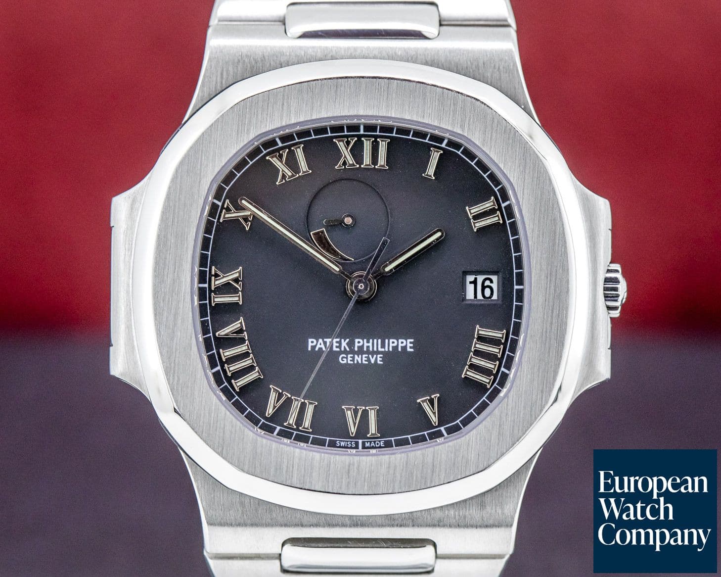 Image of Patek Philippe Nautilus "Comet" SS / SS Black Dial FULL SET