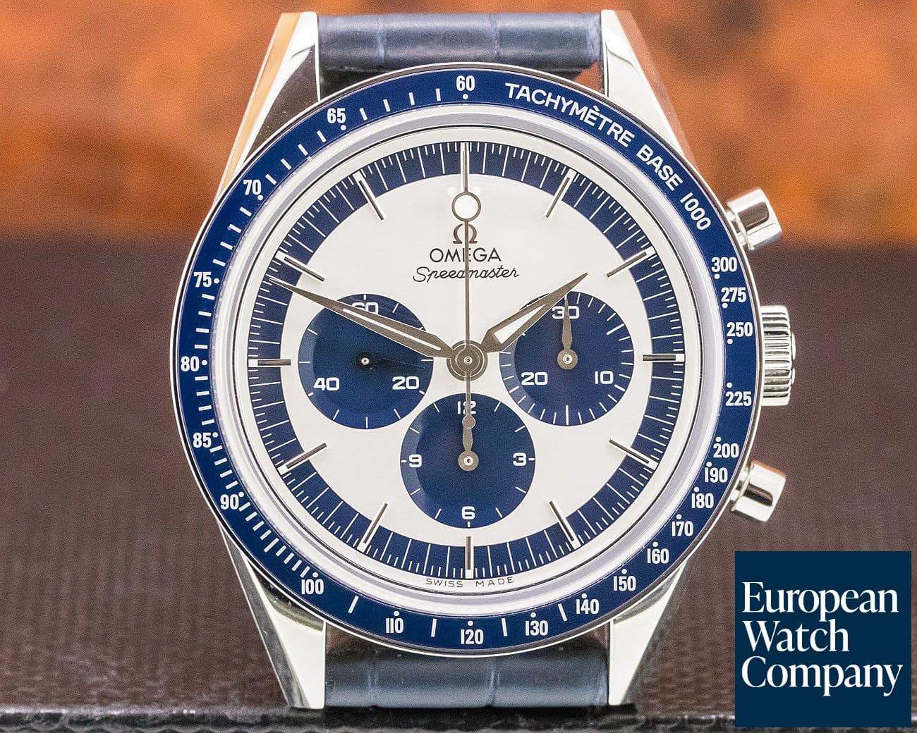 Image of Omega Speedmaster CK 2998 Silver / Blue Dial LIMITED