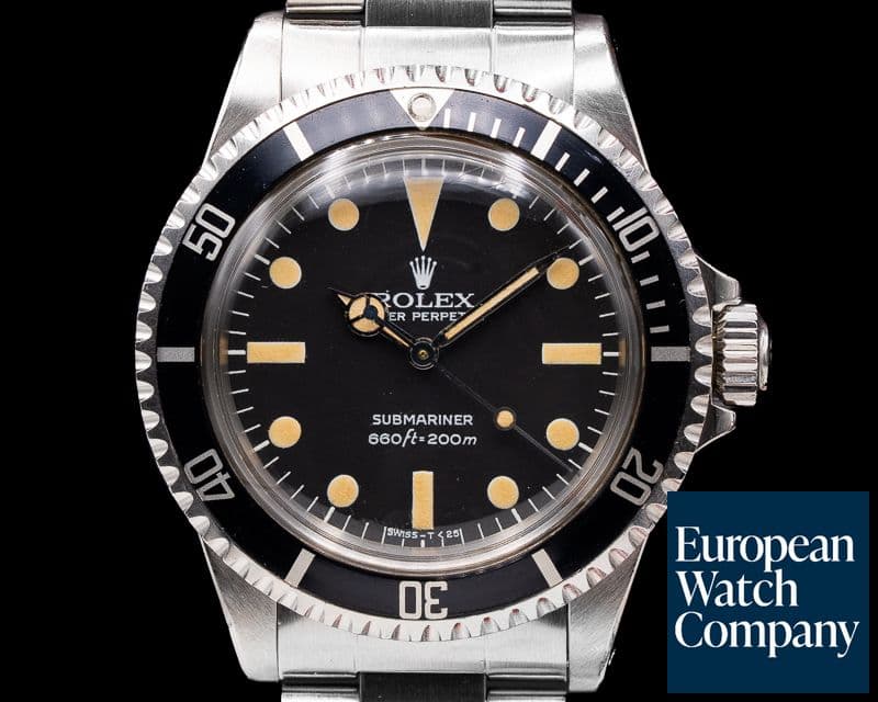 Image of Rolex Vintage Submariner 5513 Maxi Matte Dial NICE 