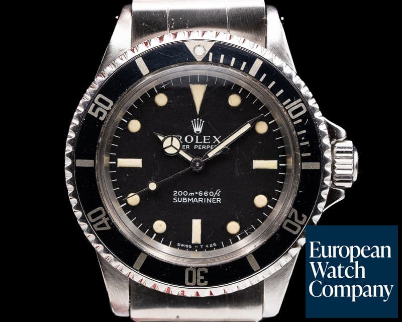 Image of Rolex Vintage Submariner 5513 "Meters First" SS Rivet Bracelet c. 1967