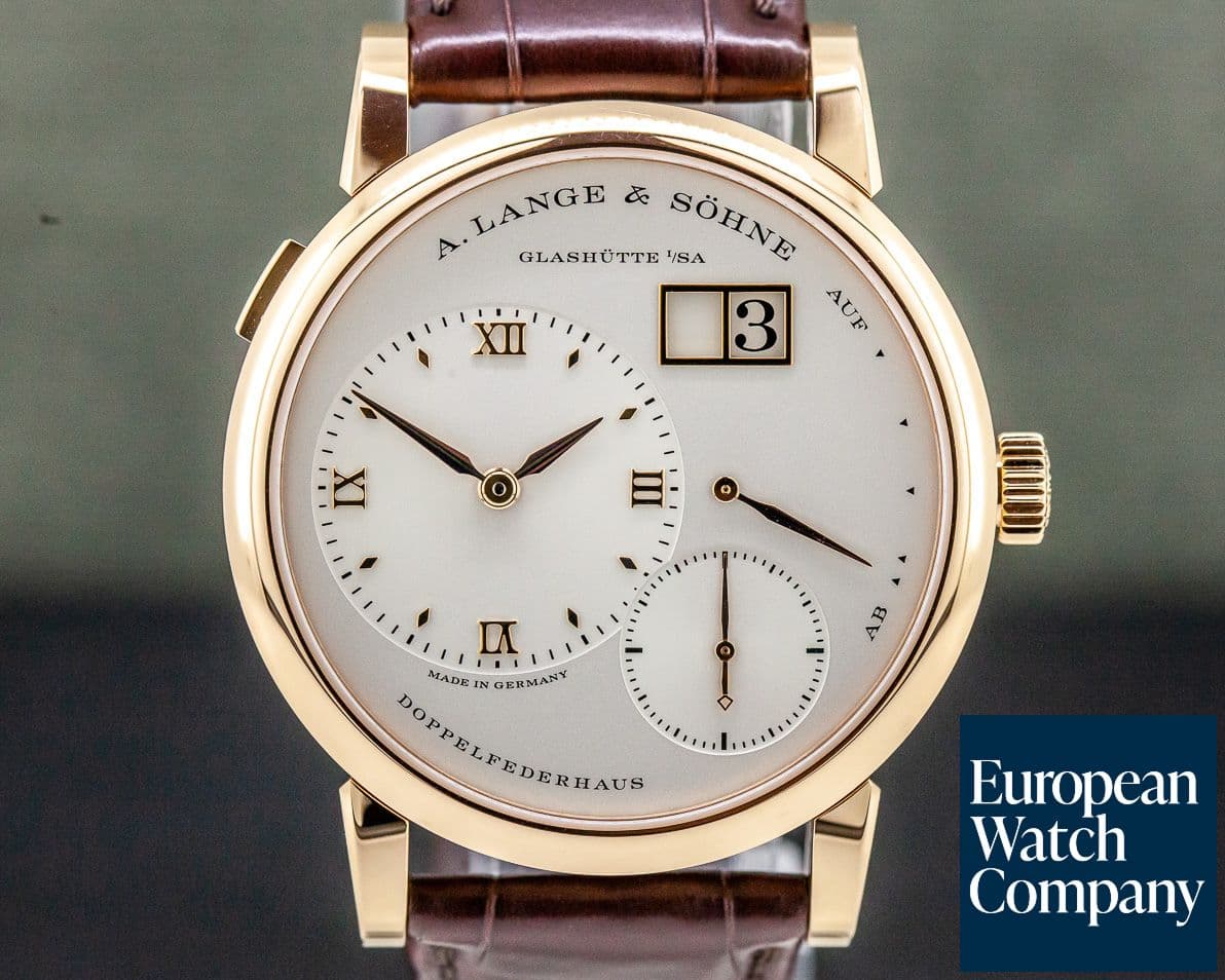 Image of A. Lange and Sohne Lange 1 18K Rose Gold / Deployant NEW MOVEMENT