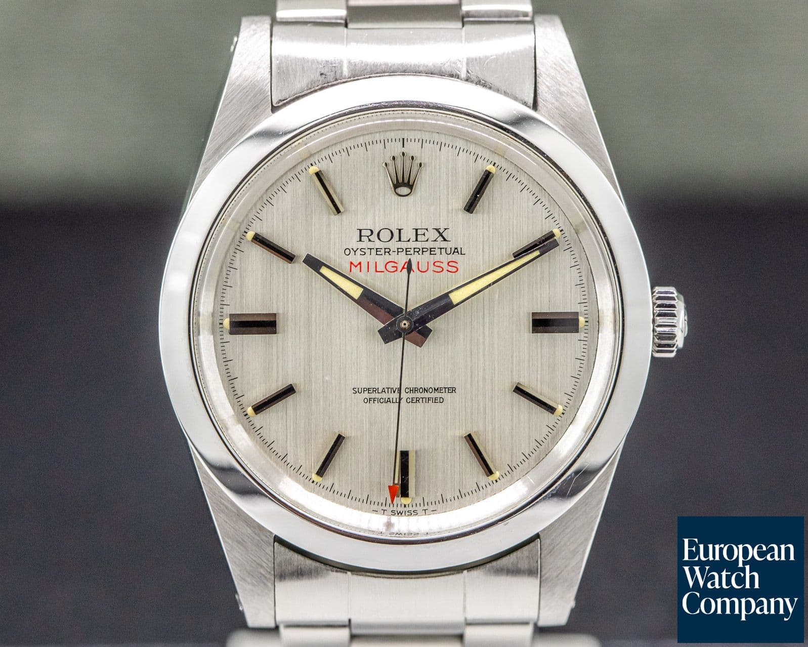 Image of Rolex Vintage Milgauss Silver Dial SUPER NICE 
