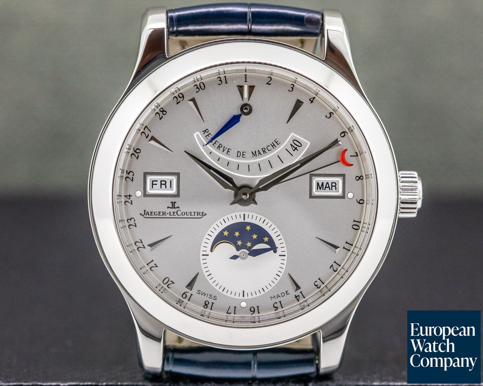 Image of Jaeger LeCoultre Master Calendar SS Silver Dial