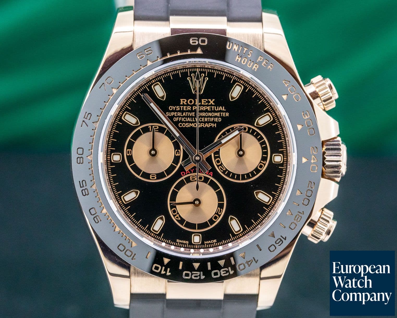 Image of Rolex Cosmograph Daytona Ceramic 18K Everose Gold / Rose Dial 