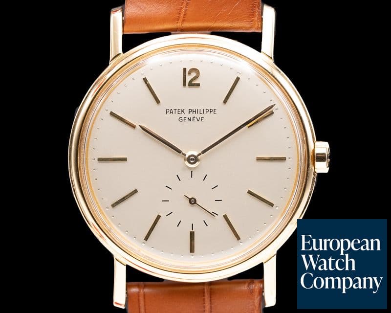 Image of Patek Philippe Vintage 1959 Calatrava 18k Yellow Gold 36MM