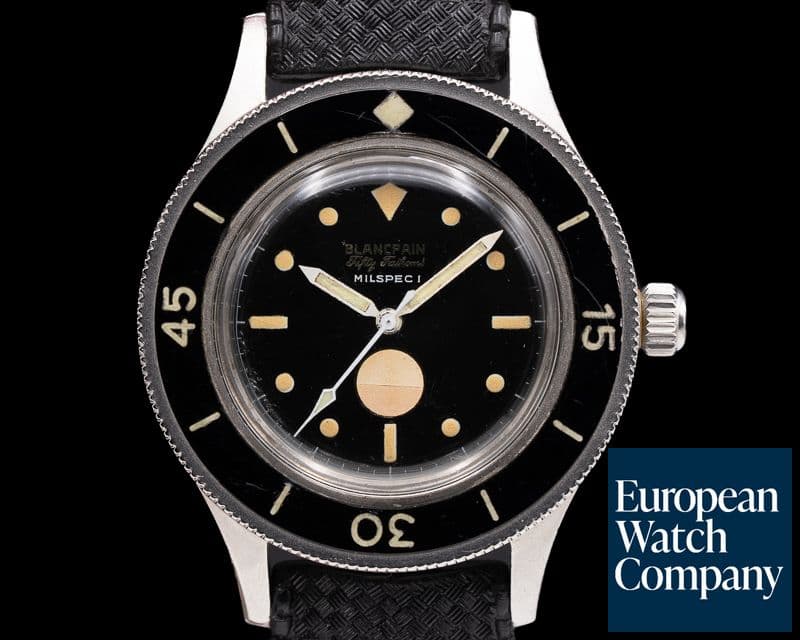Image of Blancpain Fifty Fathoms Milspec 1 Radium Circa 1959
