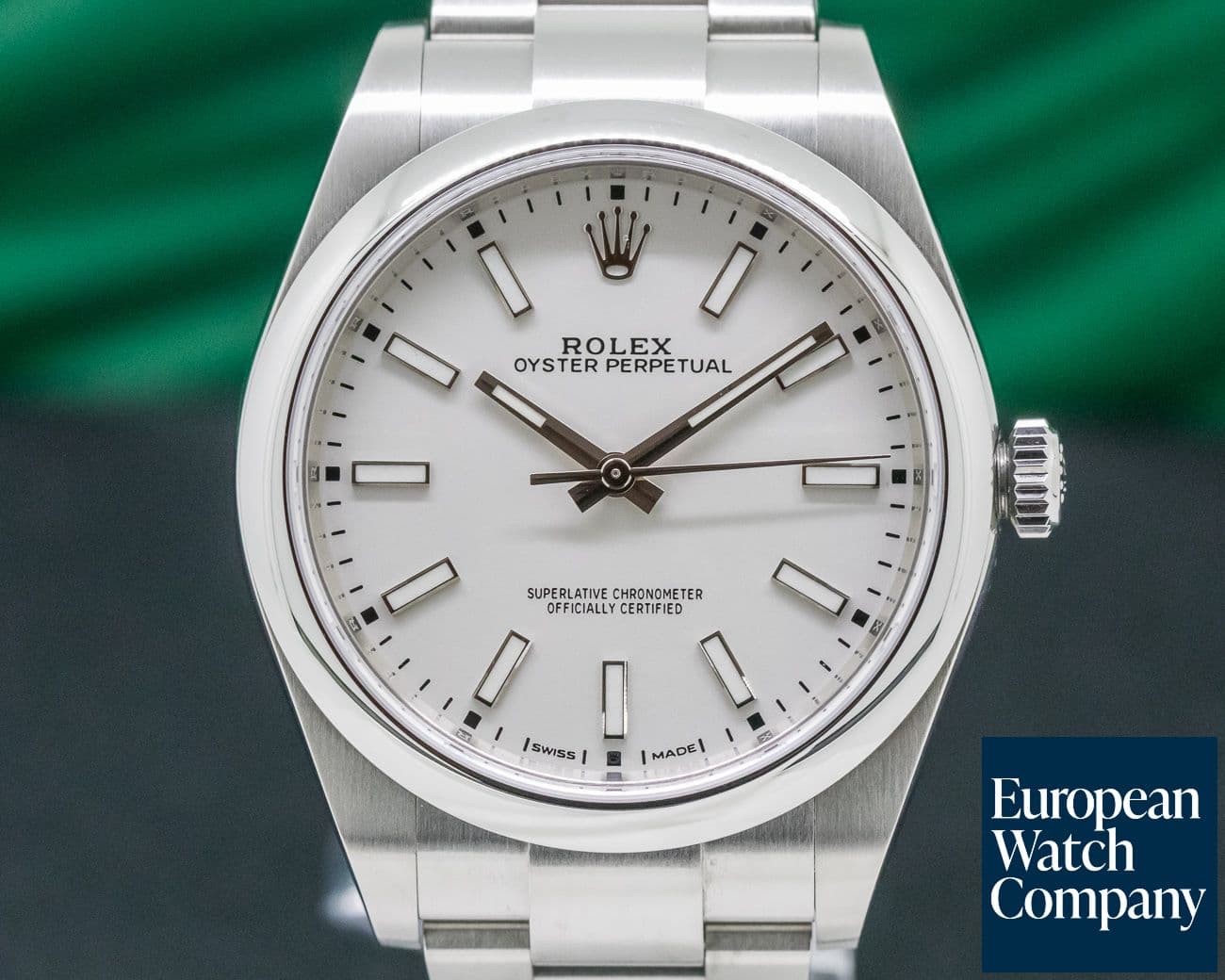 Image of Rolex Oyster Perpetual SS White Stick Dial