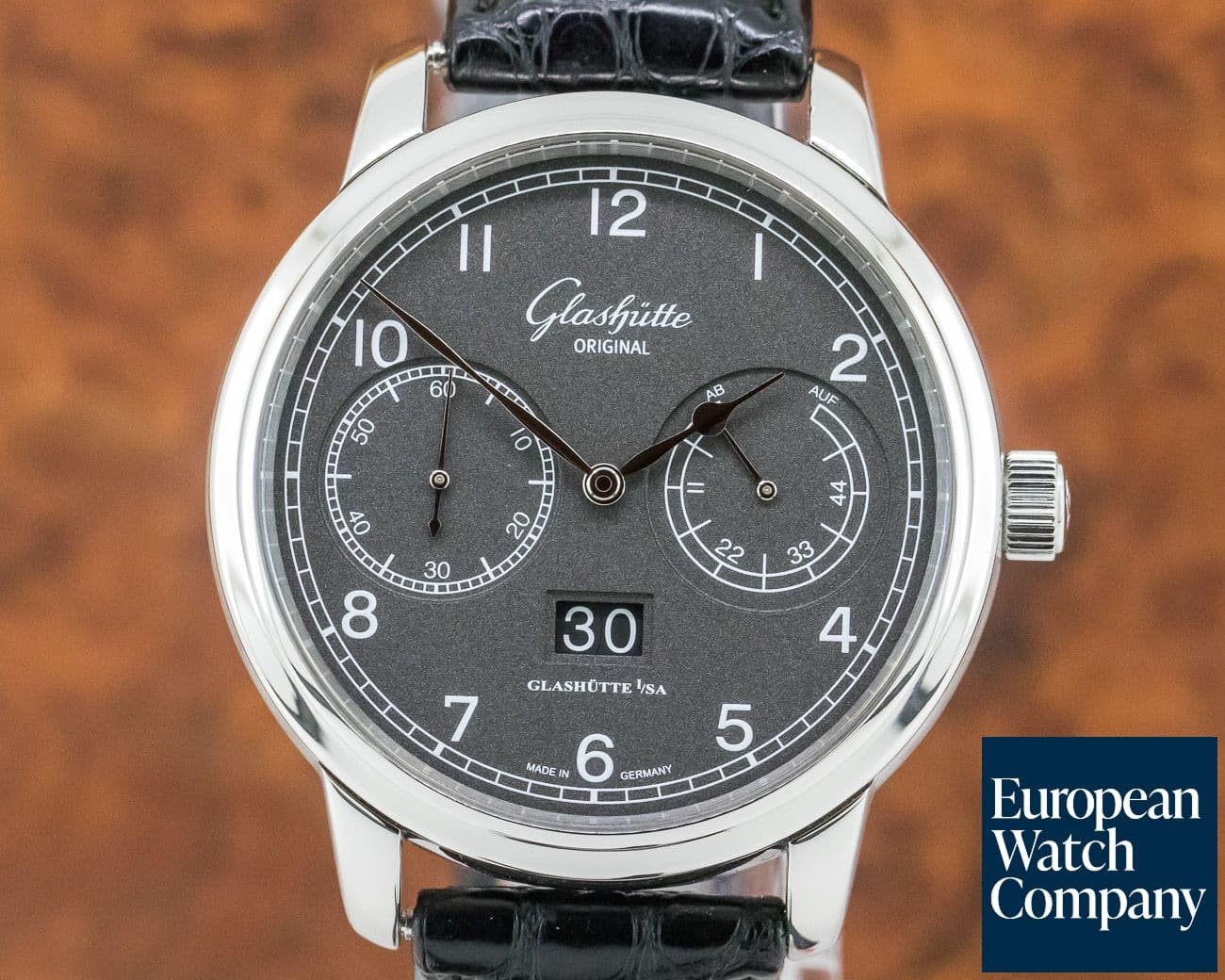 Image of Glashütte Original Senator Observer SS / SS Deployant Buckle 