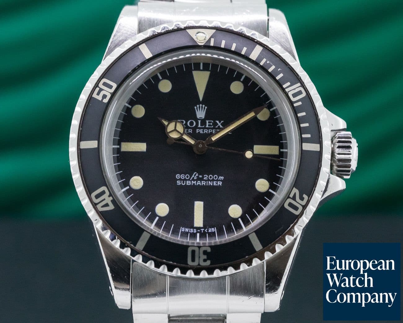 Image of Rolex Vintage "Non-Serif" Matte Dial Submariner BOX & PAPERS 