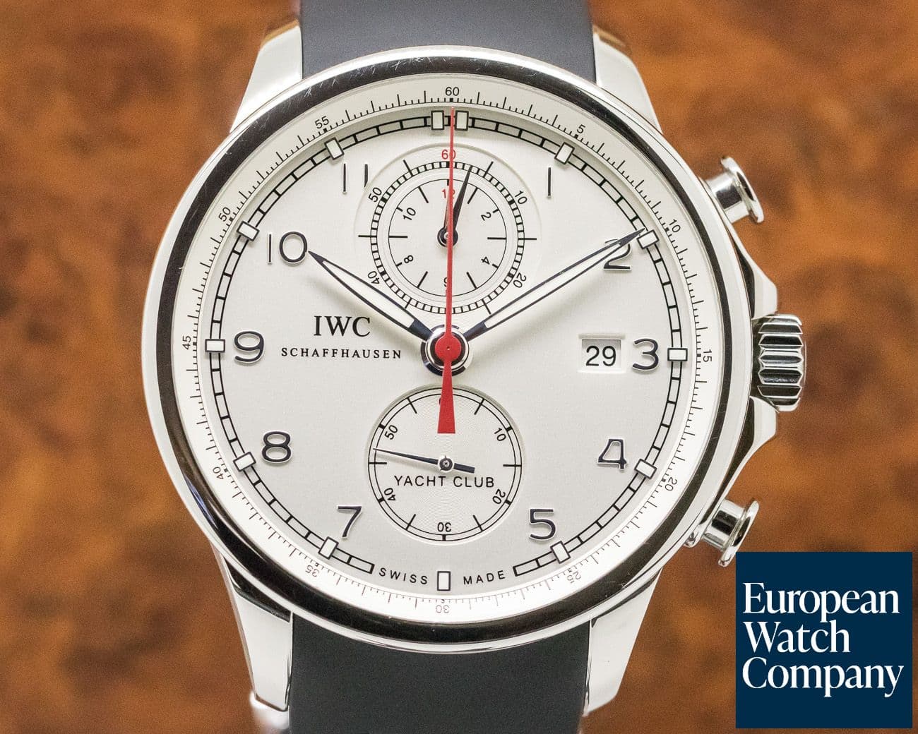 Image of IWC Portuguese Yacht Club Flyback SS Silver Dial 