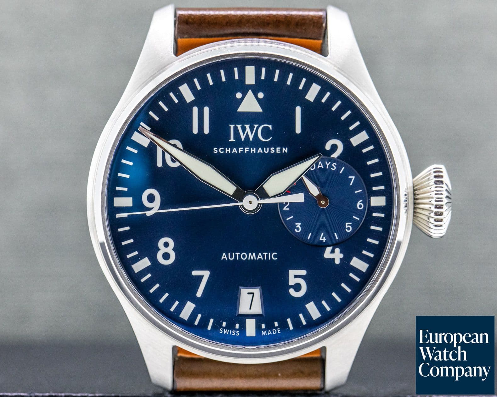 Image of IWC Big Pilot "LE PETIT PRINCE" Blue Dial 