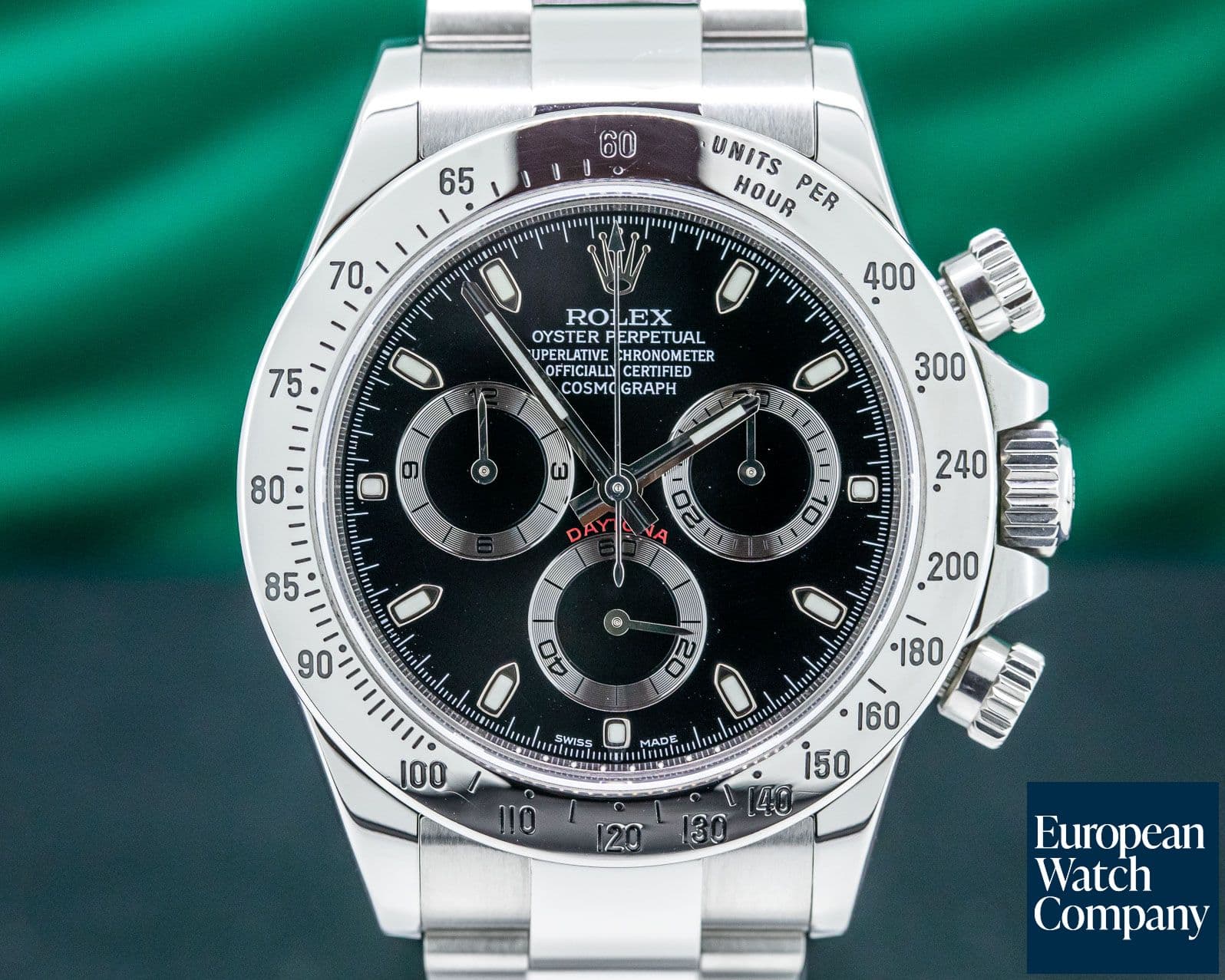 Image of Rolex Daytona Black Dial SS 
