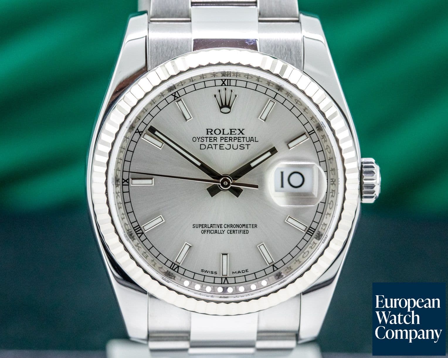Image of Rolex Datejust SS Oyster White Dial 