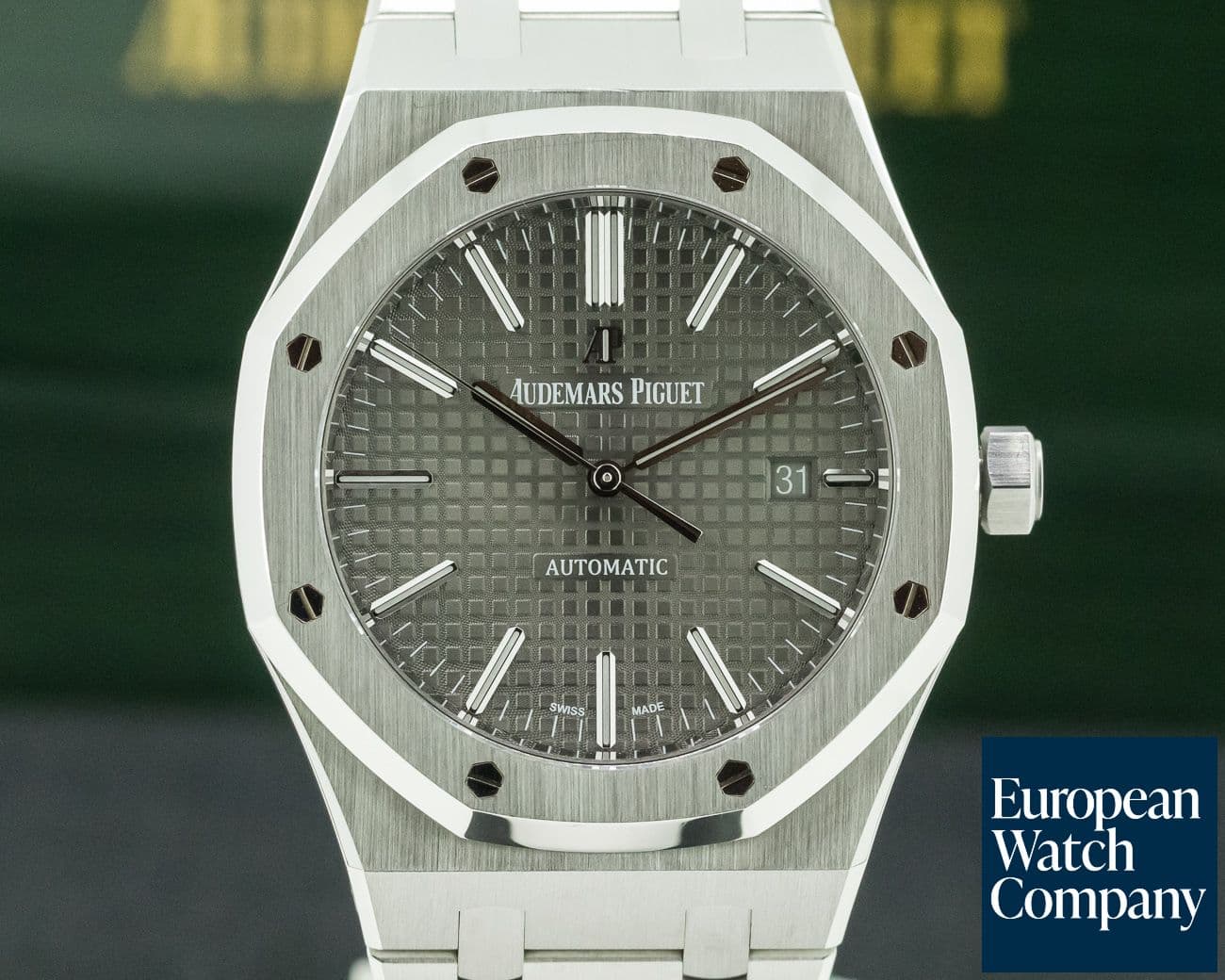 Image of Audemars Piguet Royal Oak Ruthenium Dial SS / SS