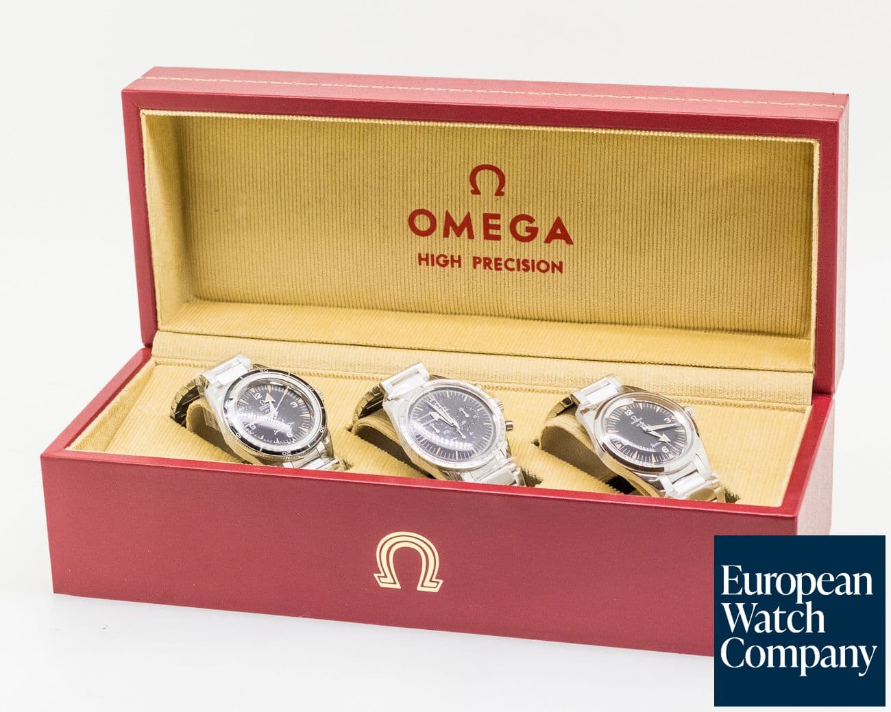 Image of Omega 1957 Trilogy Set Limited Edition 3 Watch Set UNWORN