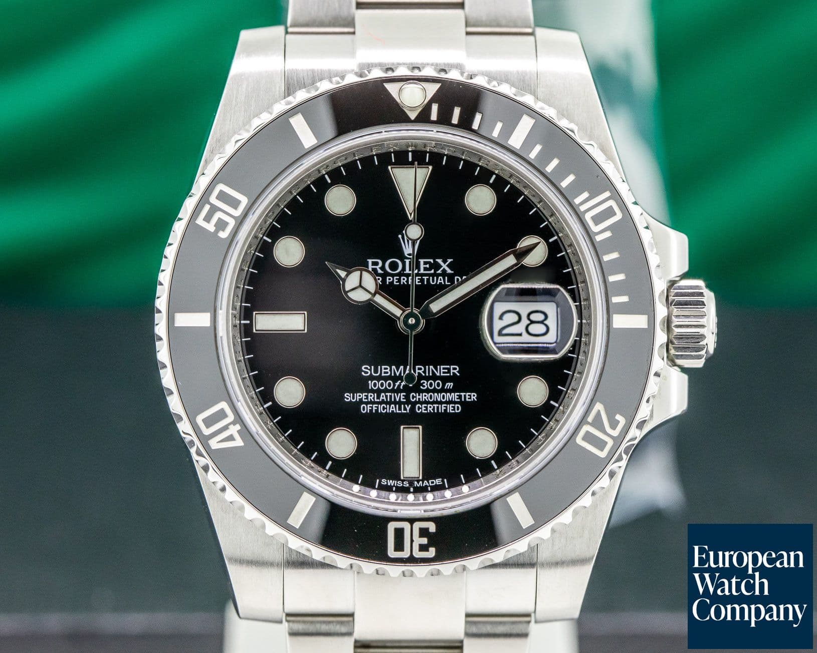 Image of Rolex Submariner Ceramic SS / SS 