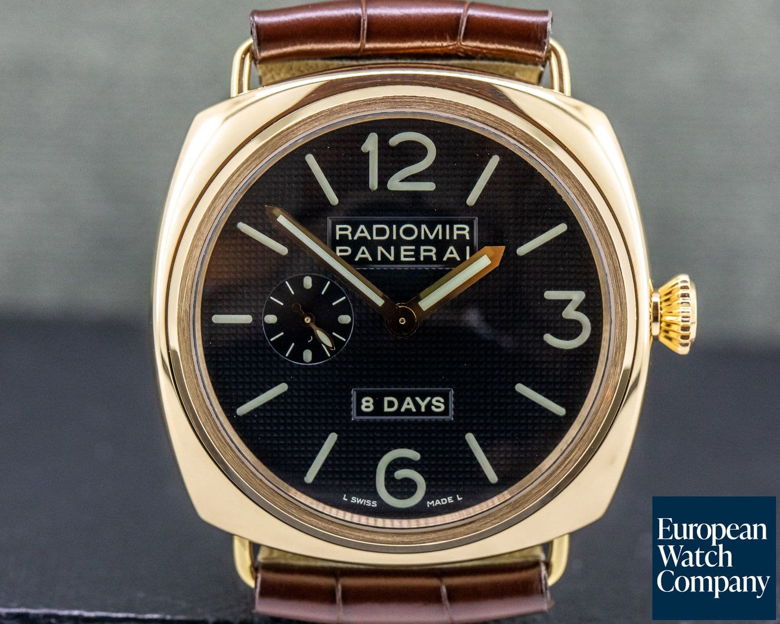 Image of Panerai Radiomir 8 Days 18k Rose Gold 