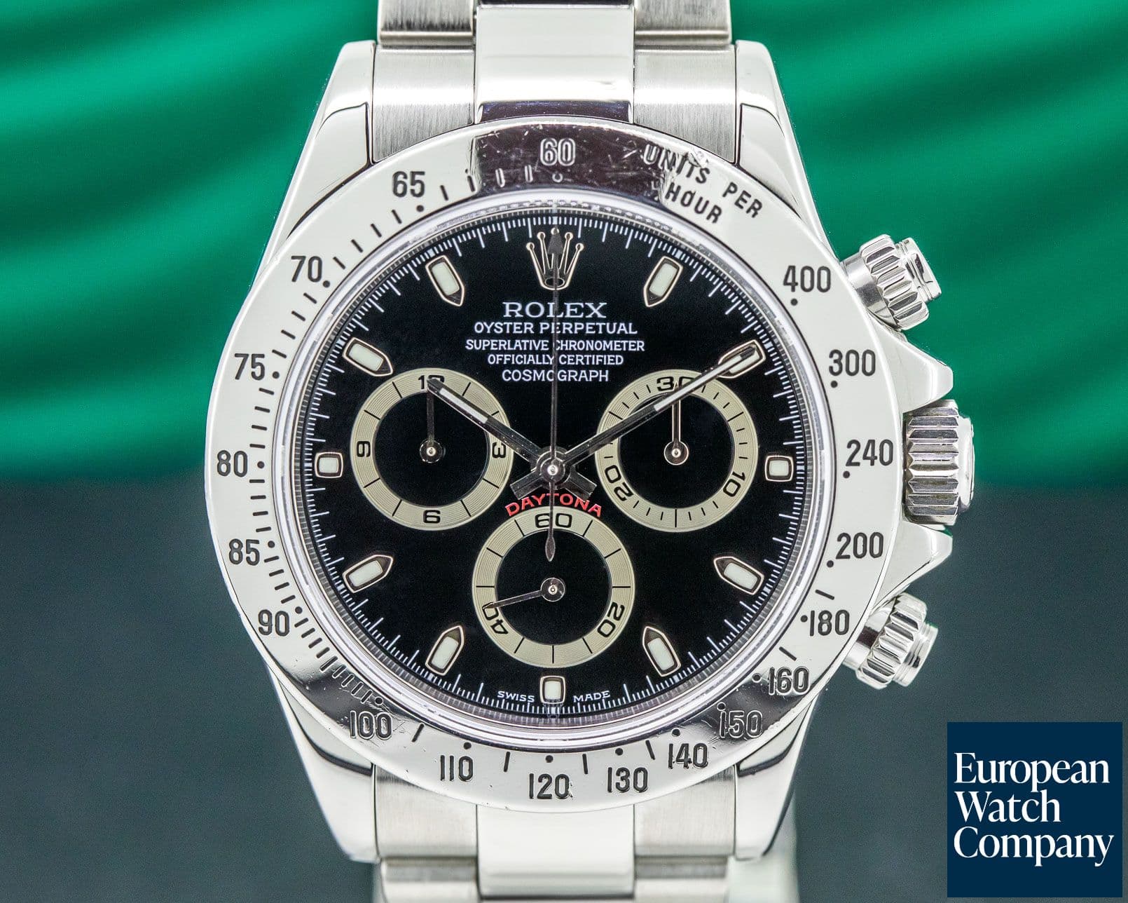 Image of Rolex Daytona Black Dial SS FULL SET 