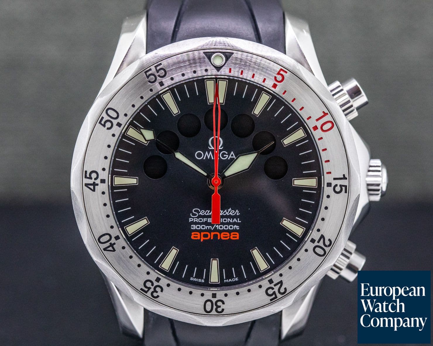 Image of Omega Seamaster Professional APNEA / SS Rubber