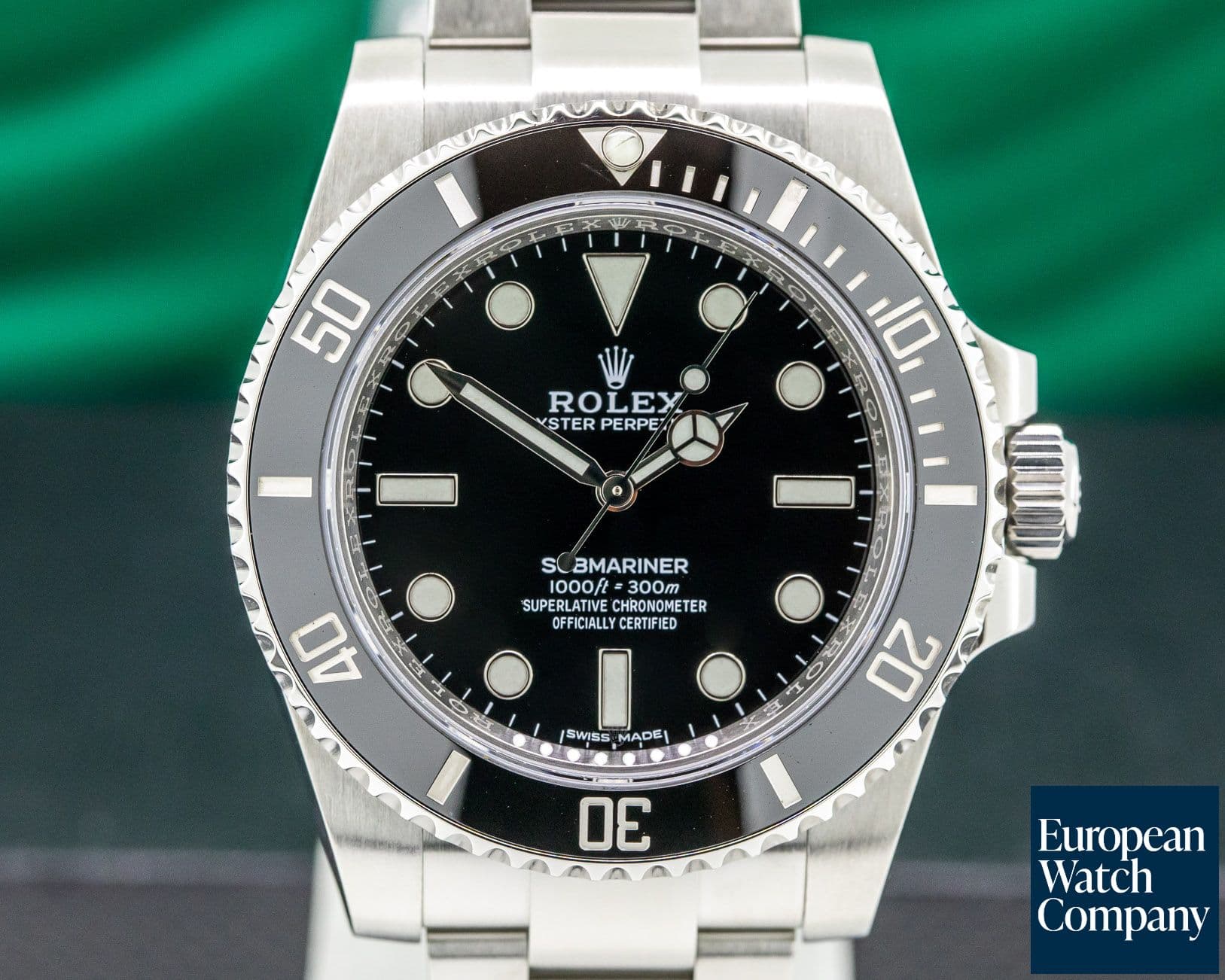 Image of Rolex Submariner No Date Ceramic Bezel SS