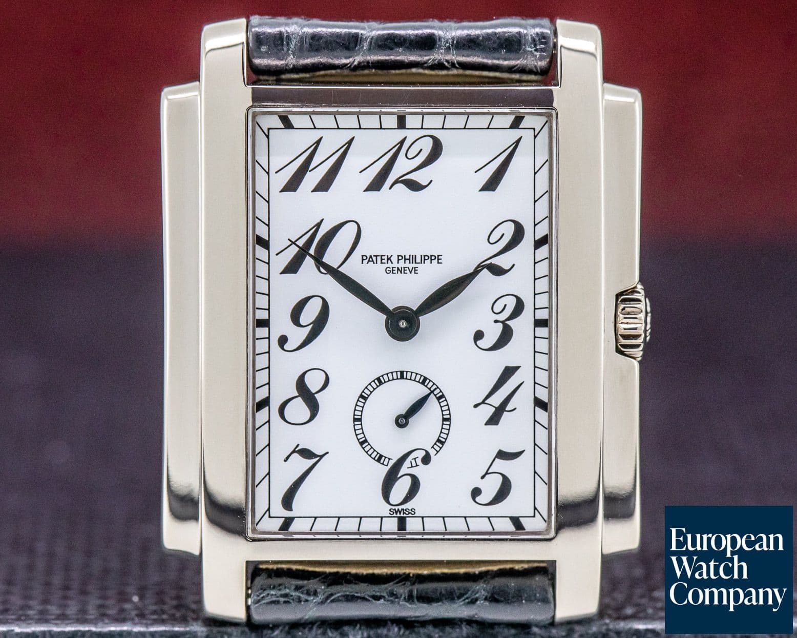 Image of Patek Philippe Gondolo White Dial Arabic Numerals 18K White Gold