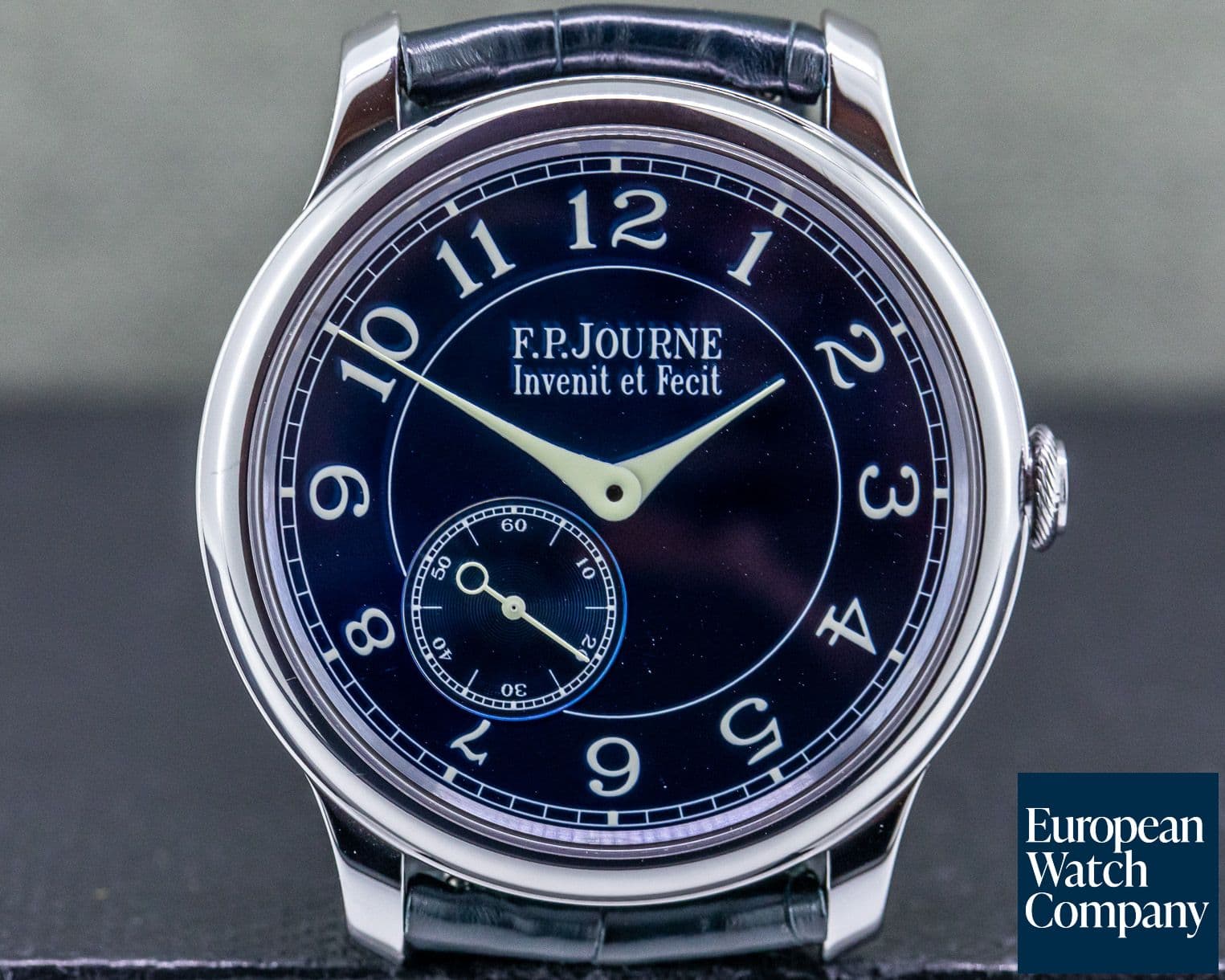 Image of F. P. Journe Chronometre Bleu Tantalum Blue Dial FIRST 100 MADE 
