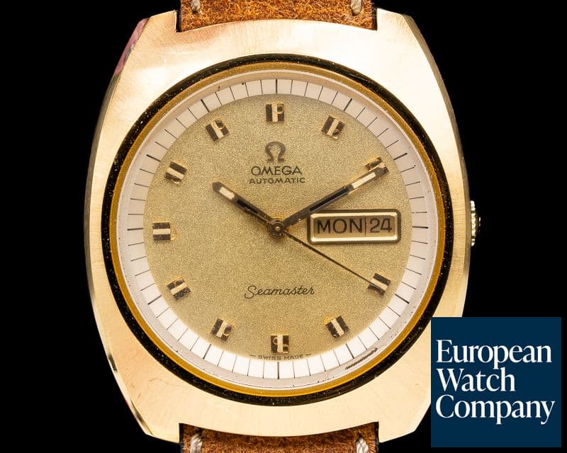 Image of Omega Vintage Seamaster Day Date BOX & PAPERS