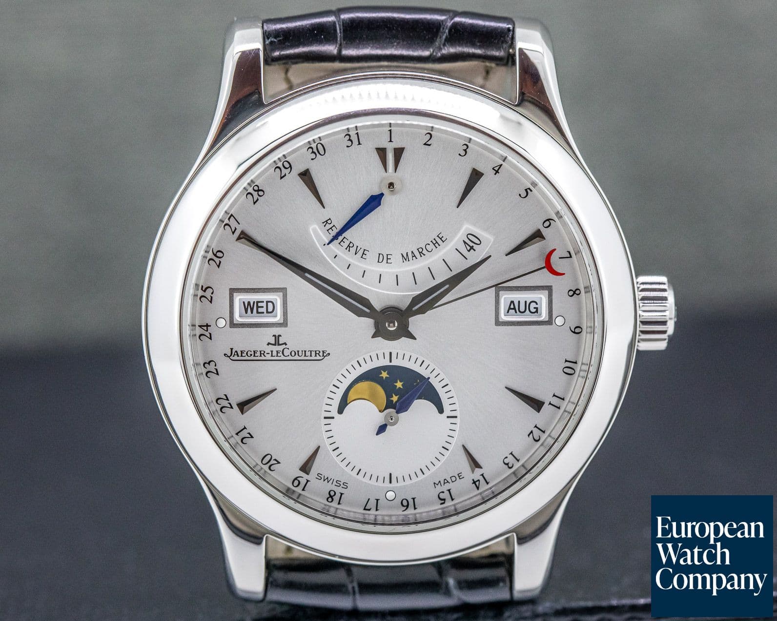 Image of Jaeger LeCoultre Master Calendar SS Silver Dial