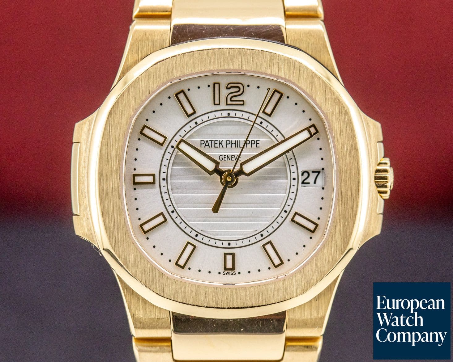 Image of Patek Philippe Nautilus 18K Rose Gold Ladies Watch Quartz
