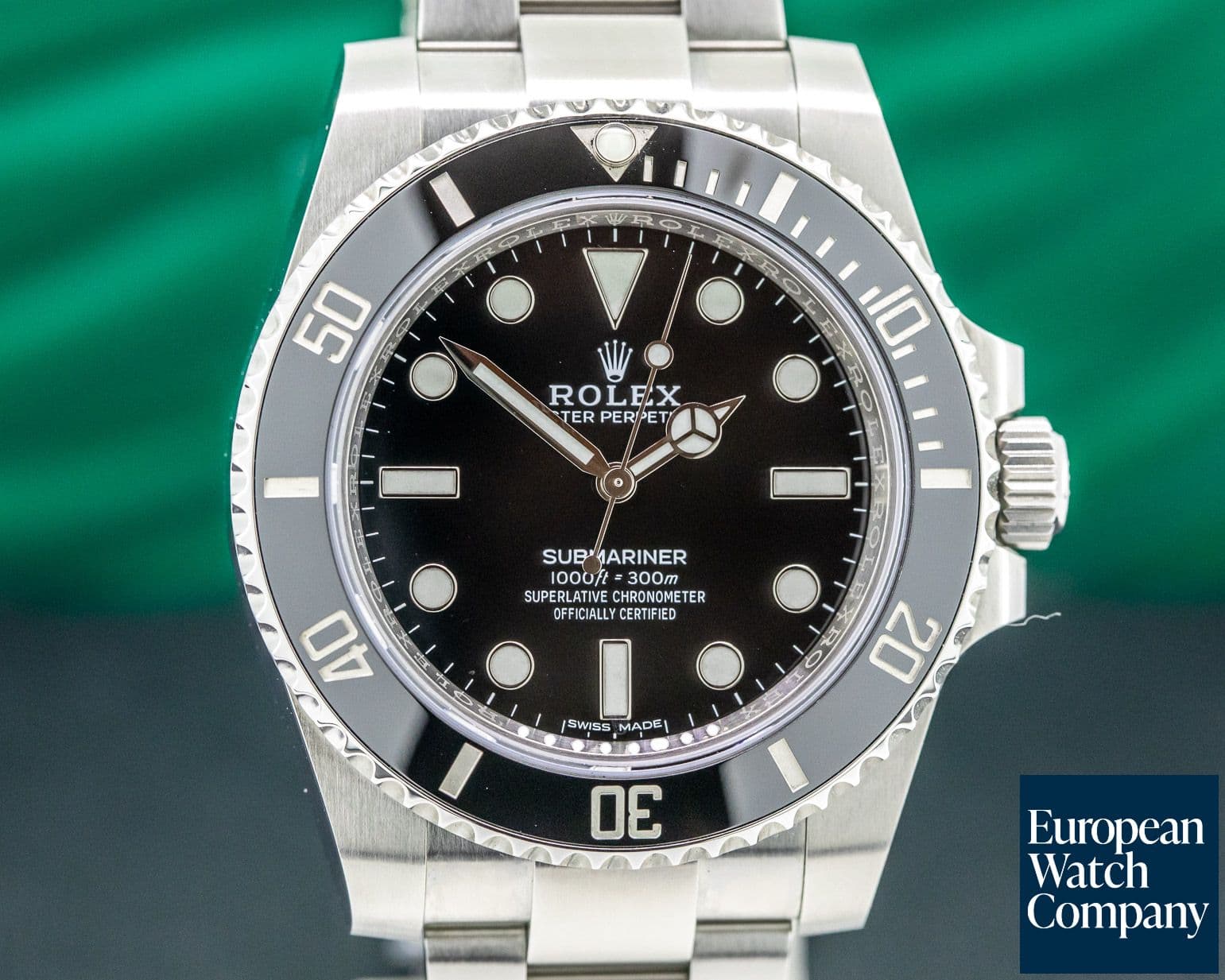Image of Rolex Submariner No Date Ceramic Bezel SS